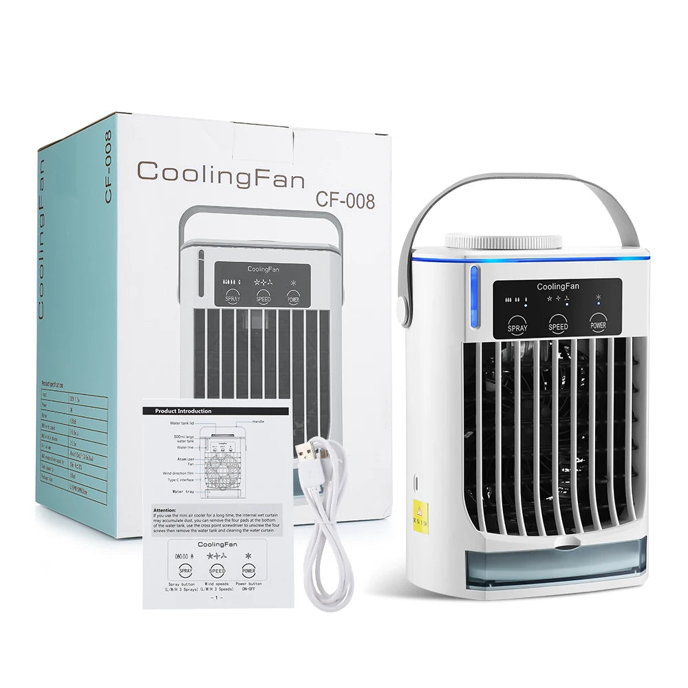 Portable Air Conditioner Mini Fan Cooler