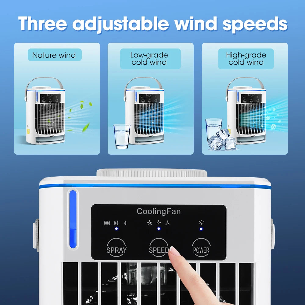 Portable Air Conditioner Mini Fan Cooler