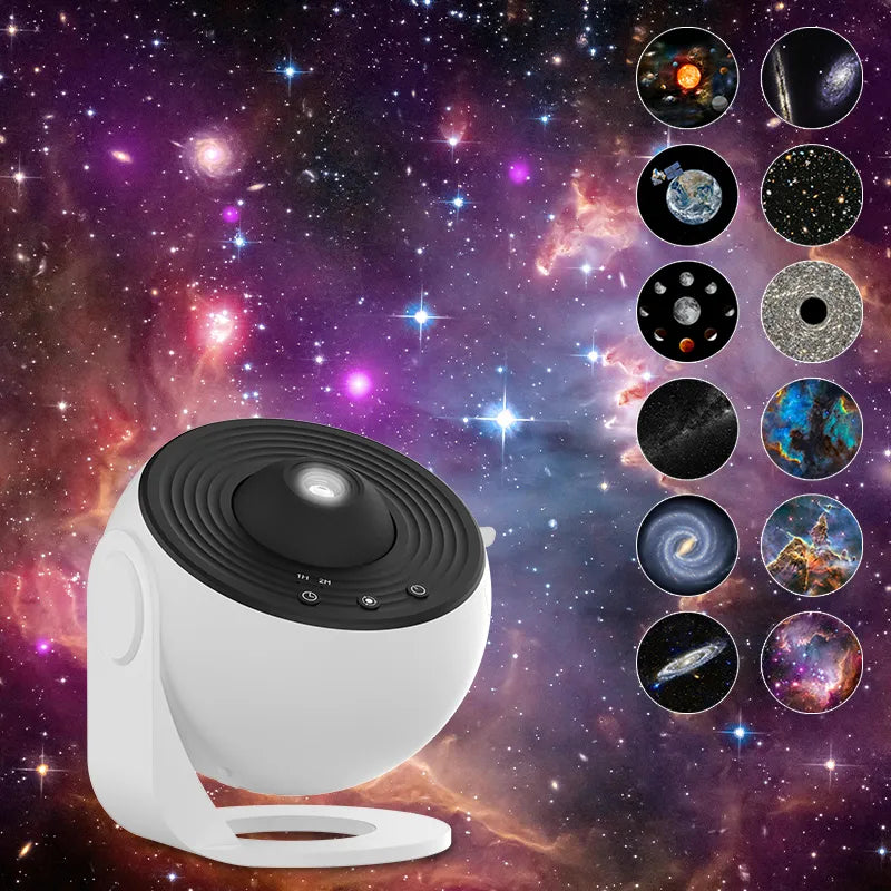 360° Night Light Galaxy Projector Starry Sky Projector