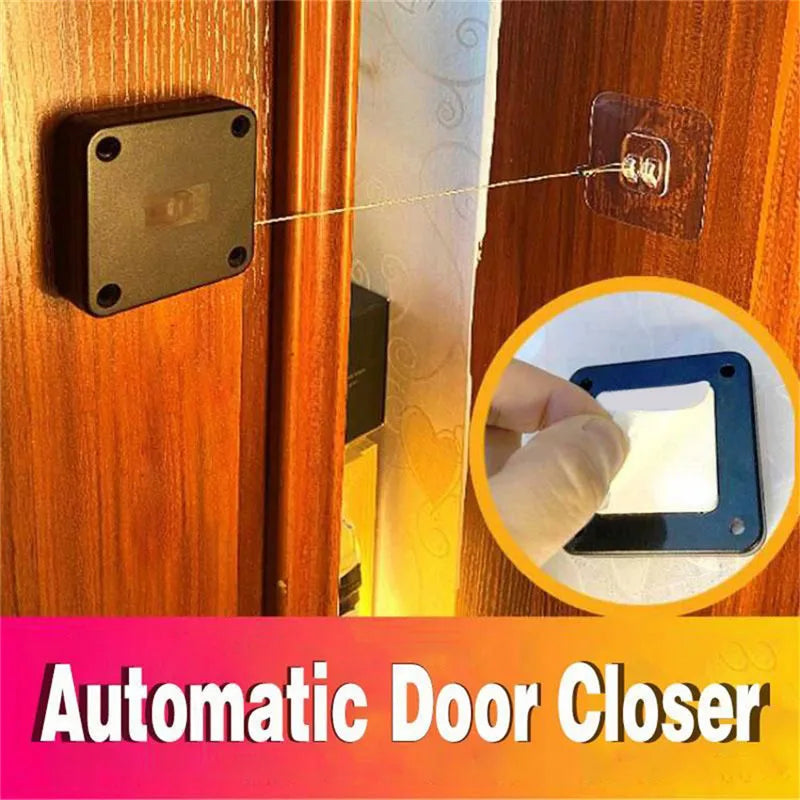 Punch-free Automatic Door Closer