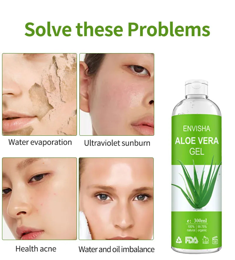 Aloe Vera Moisturizing Hyaluronic Acid Gel