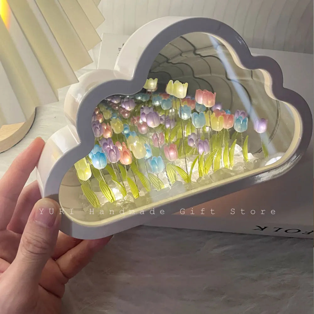 DIY Cloud Tulip Night Light