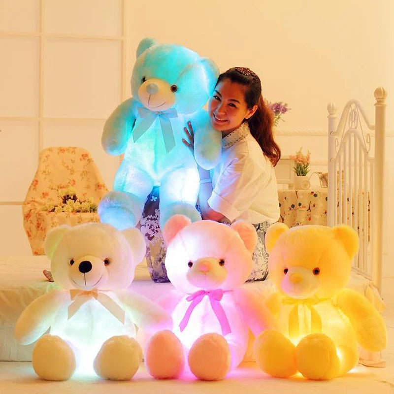 32-75cm Luminous Creative Light Up LED Stuffed Bear