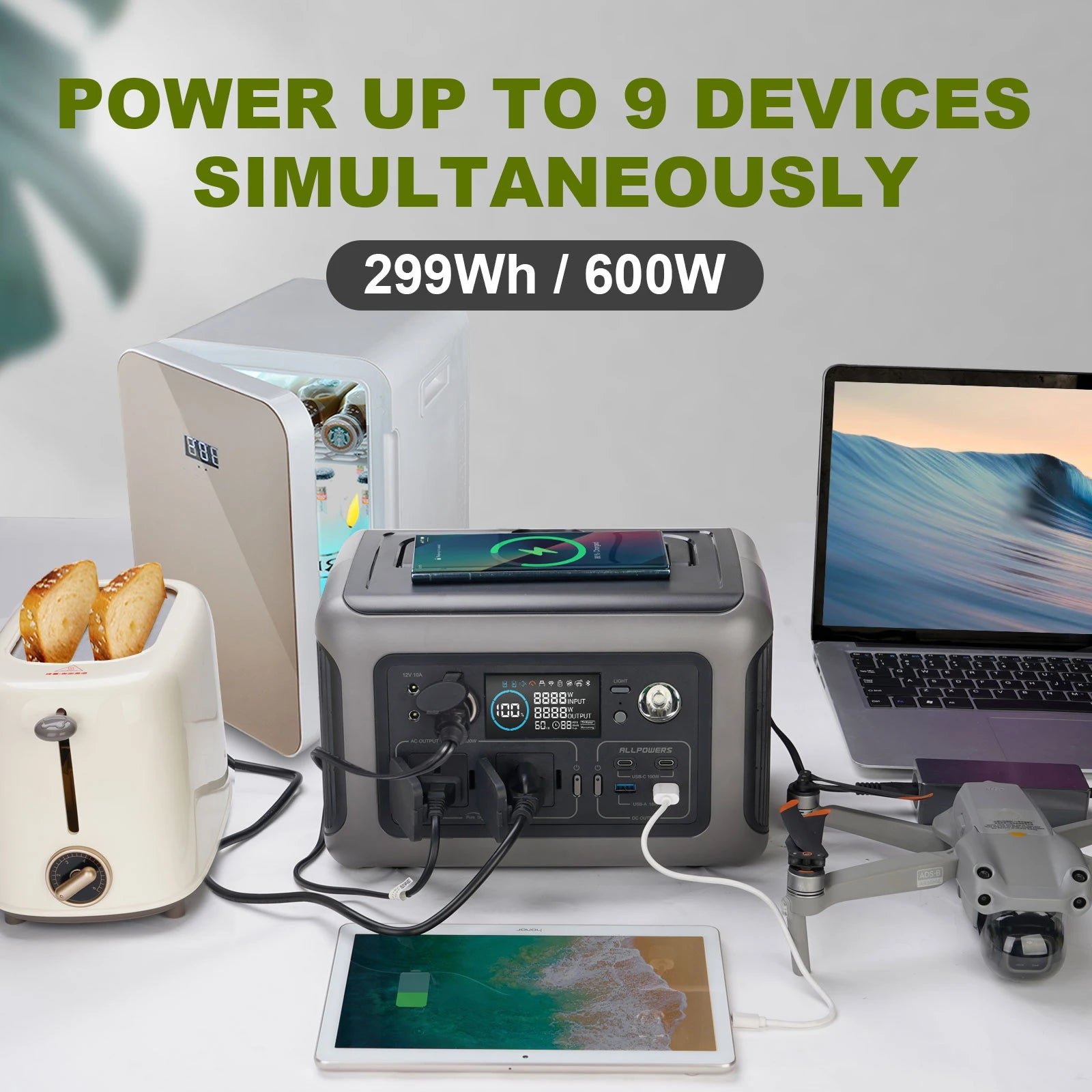 ALLPOWERS Portable Power Station R600