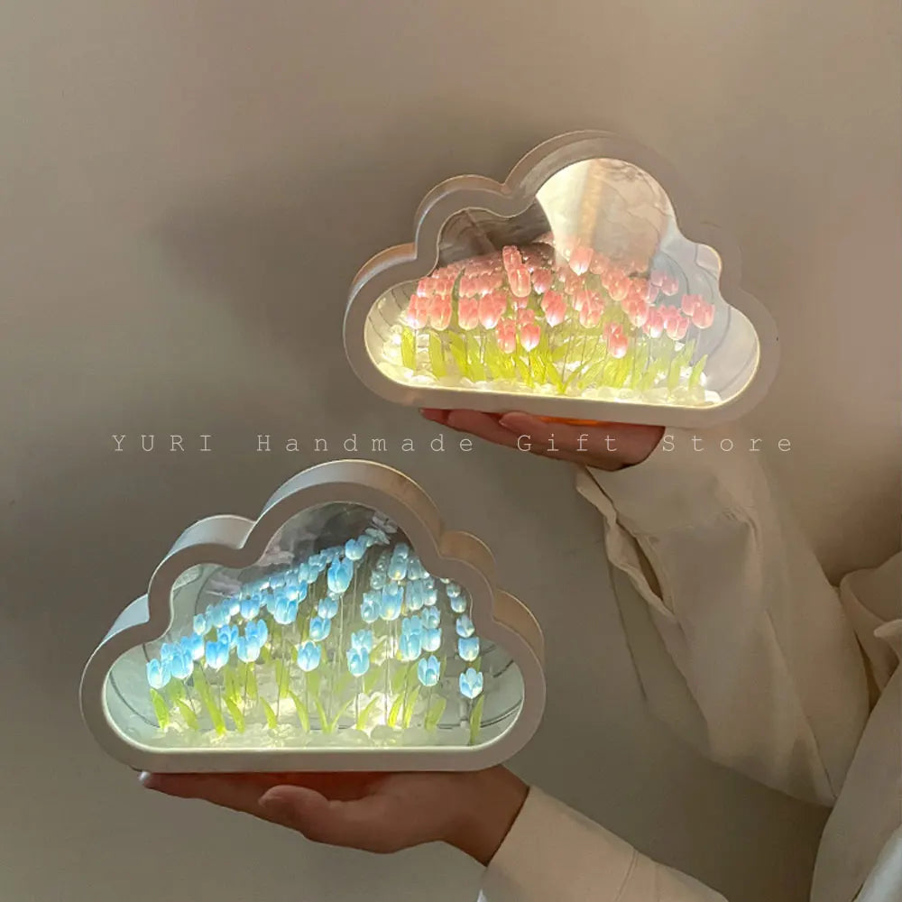 DIY Cloud Tulip Night Light