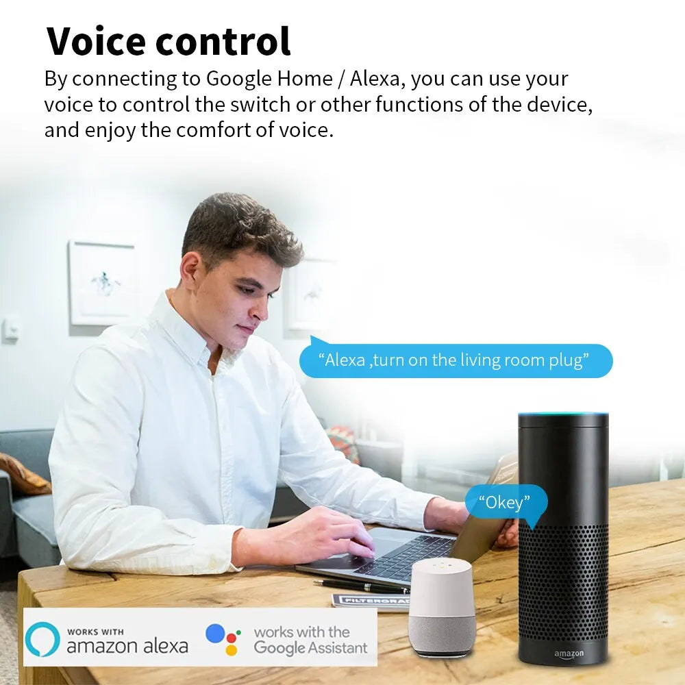 Voice Control Tuya Smart Plug