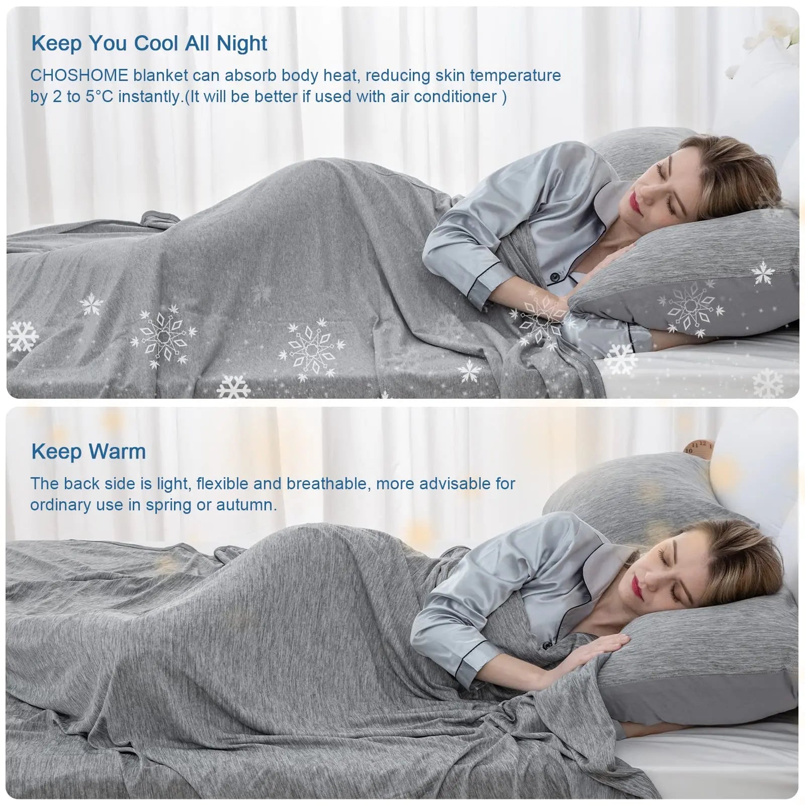 Air Condition Comforter Cooling Blanket