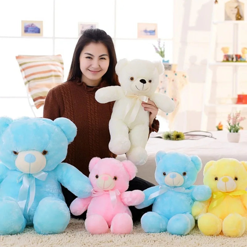 32-75cm Luminous Creative Light Up LED Stuffed Bear