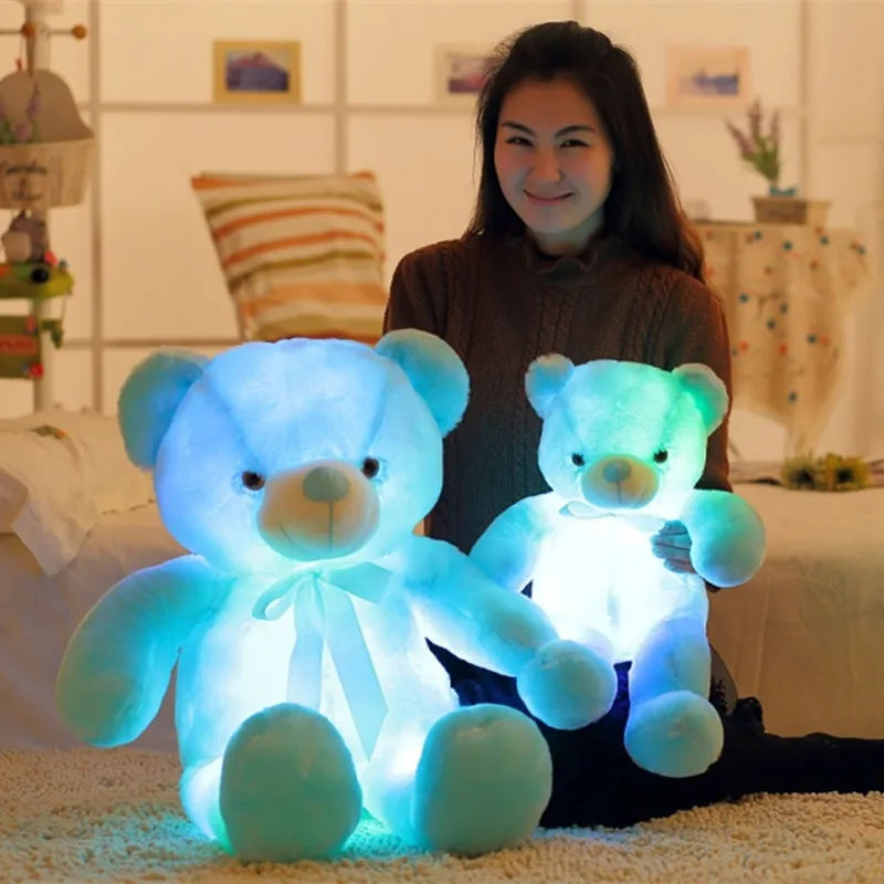 32-75cm Luminous Creative Light Up LED Stuffed Bear