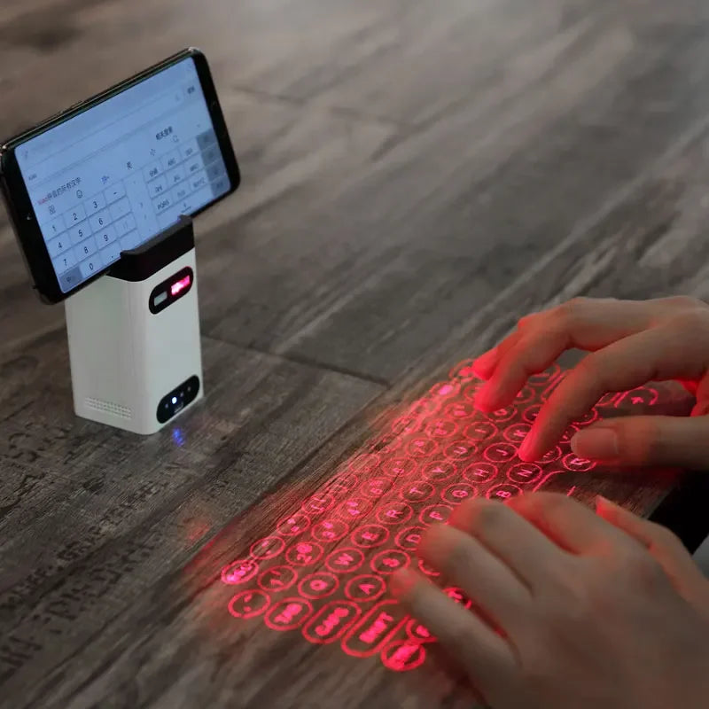 Wireless Touch Projector Virtual Laser Keyboard