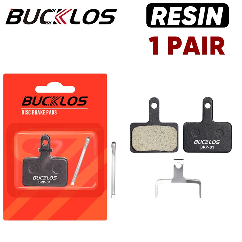 BUCKLOS Resin Disc Brake Pad For SHIMANO B01S Hydraulic Brake Pads Cycling Parts