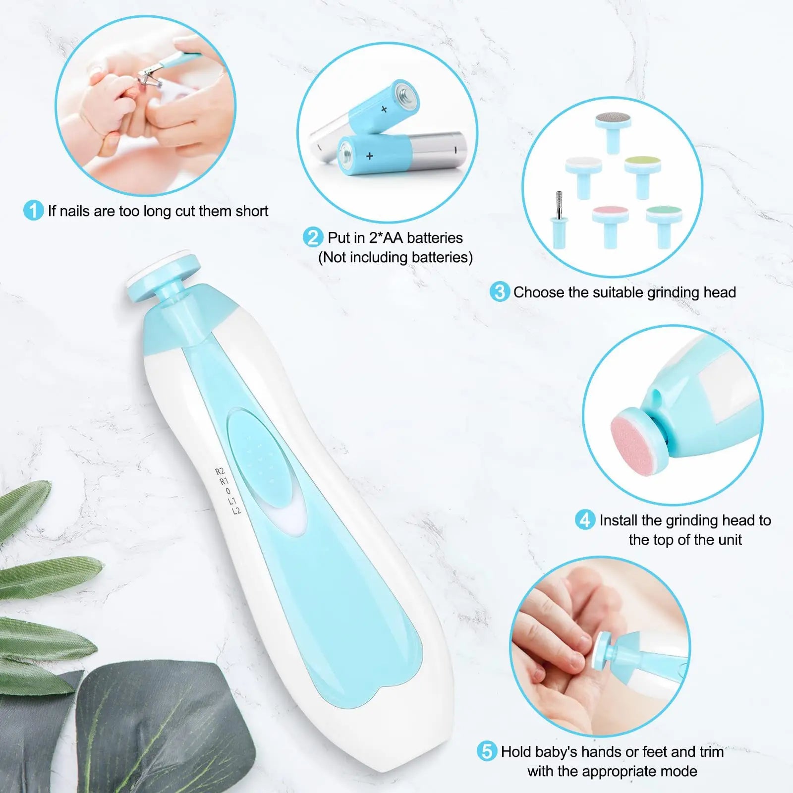 Baby Electric Nail Trimmer