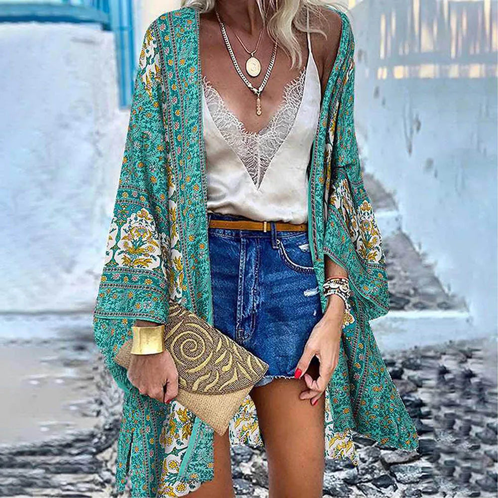 Bohemian Casual Cloak Cardigan