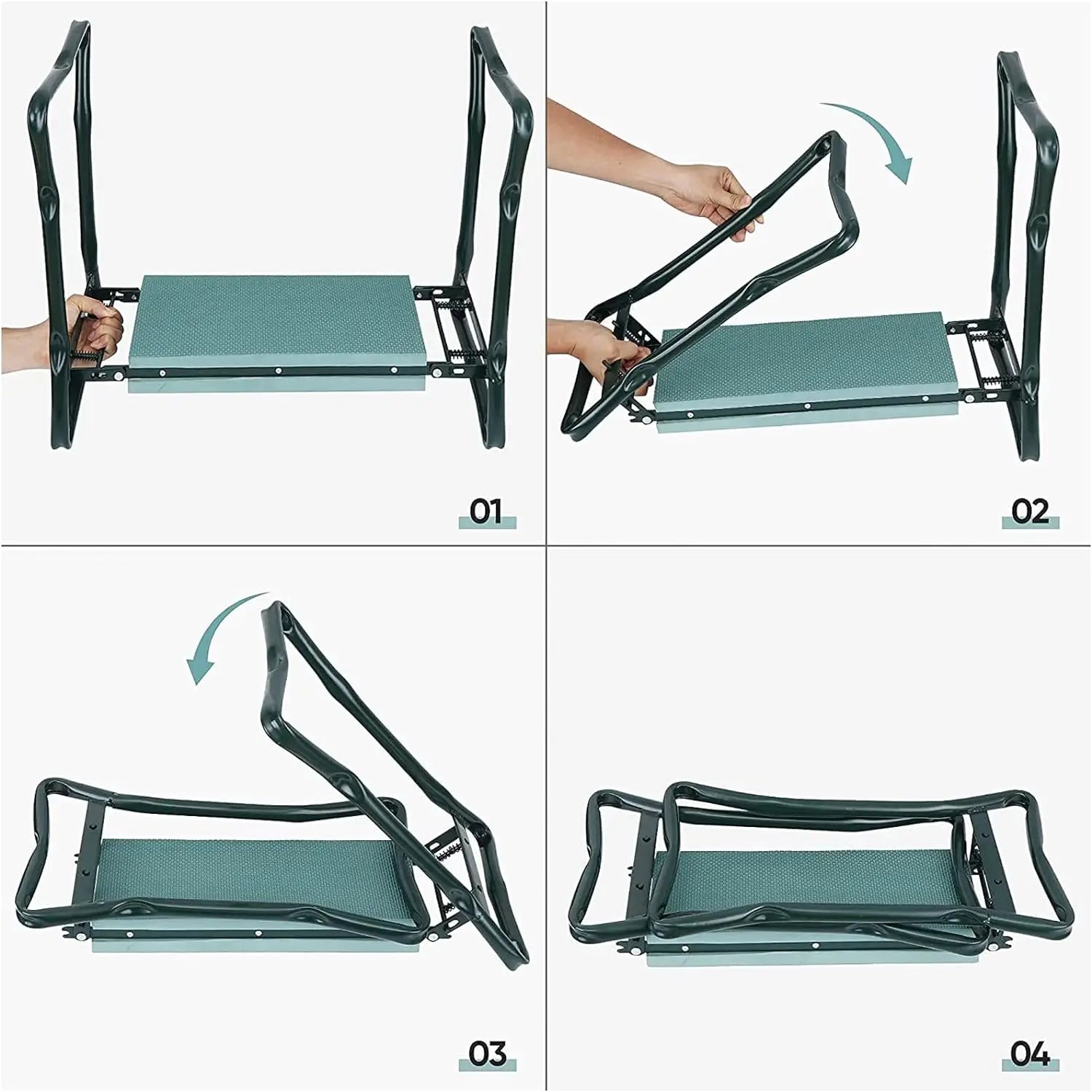 Foldable Garden Kneeler and Seat