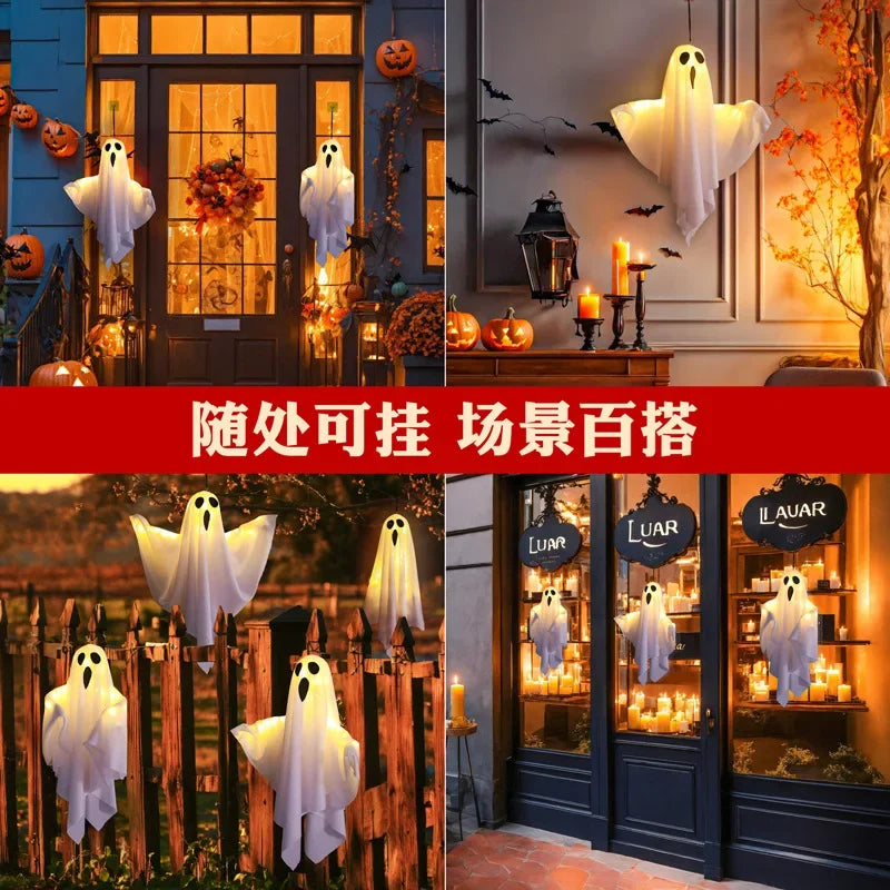 LED Glow Ghost Party Halloween Decoration for Home Indoor and Outdoor