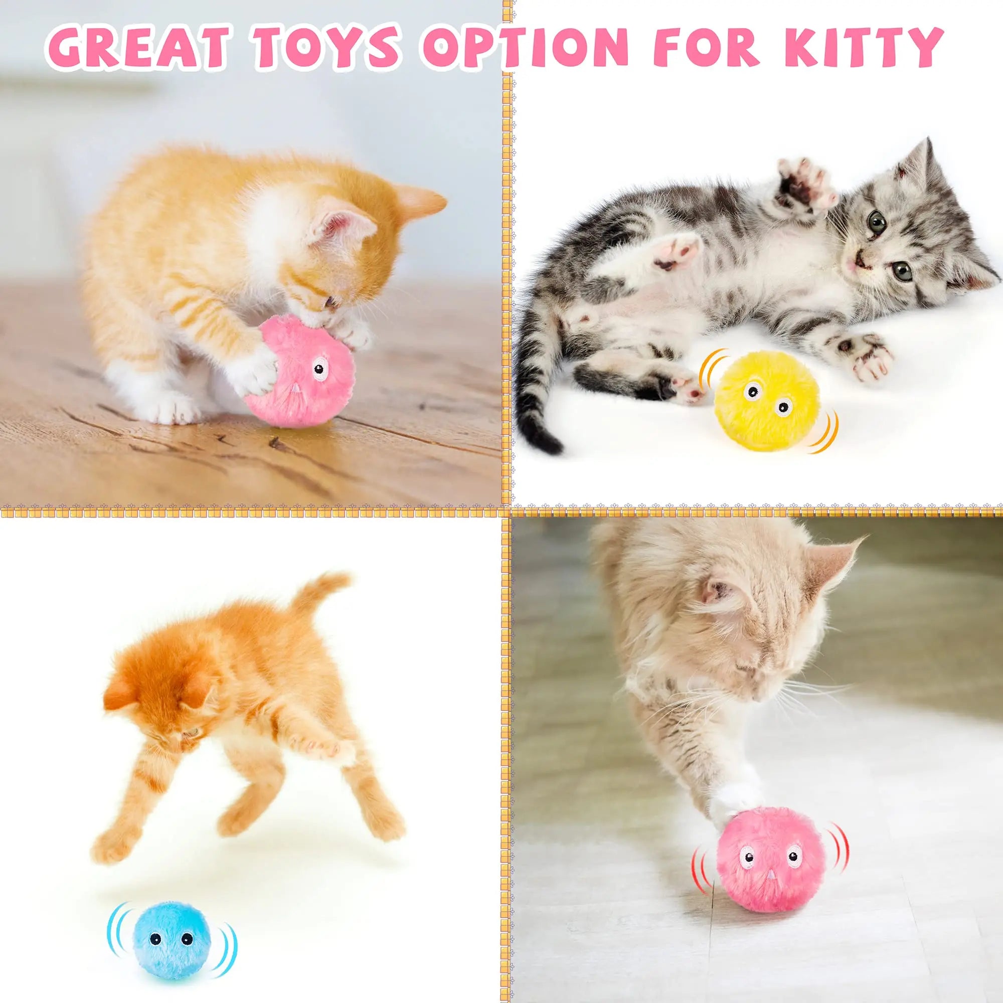 Interactive Ball Catnip Cat Training Toy