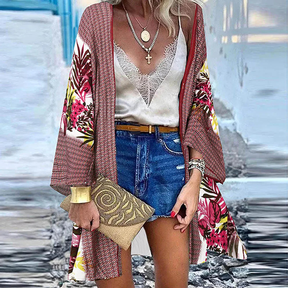 Bohemian Casual Cloak Cardigan