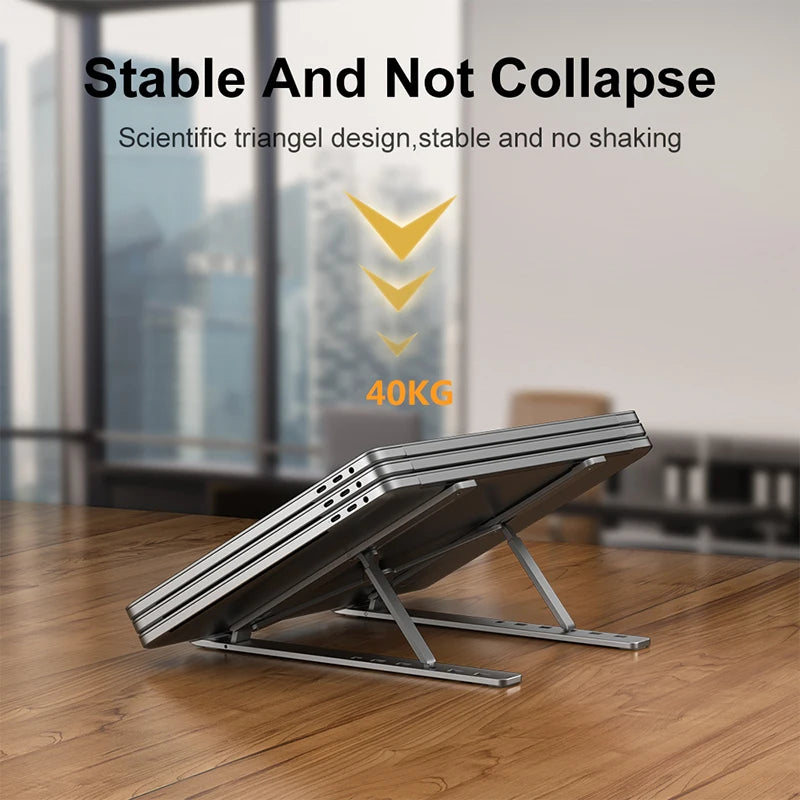 Adjustable Aluminum Alloy Laptop Holder Stand