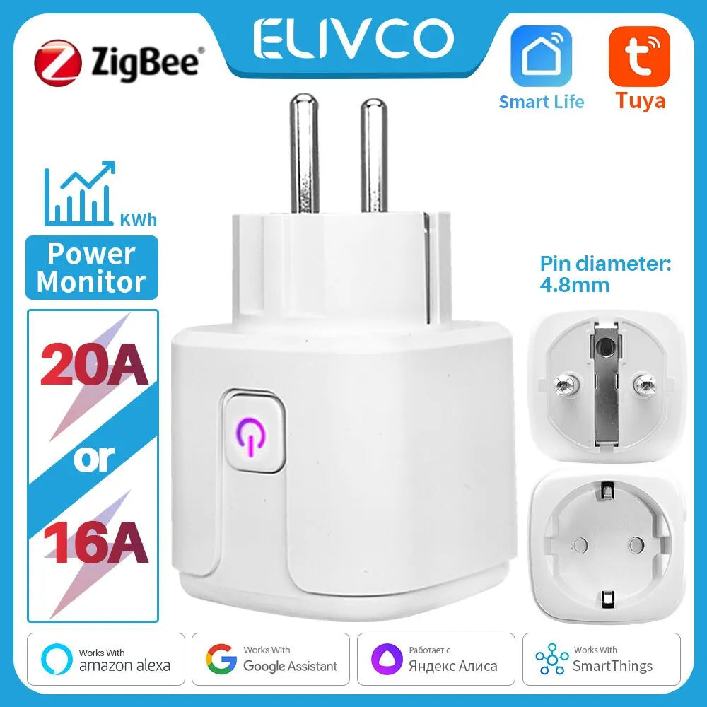 Voice Control Tuya Smart Plug