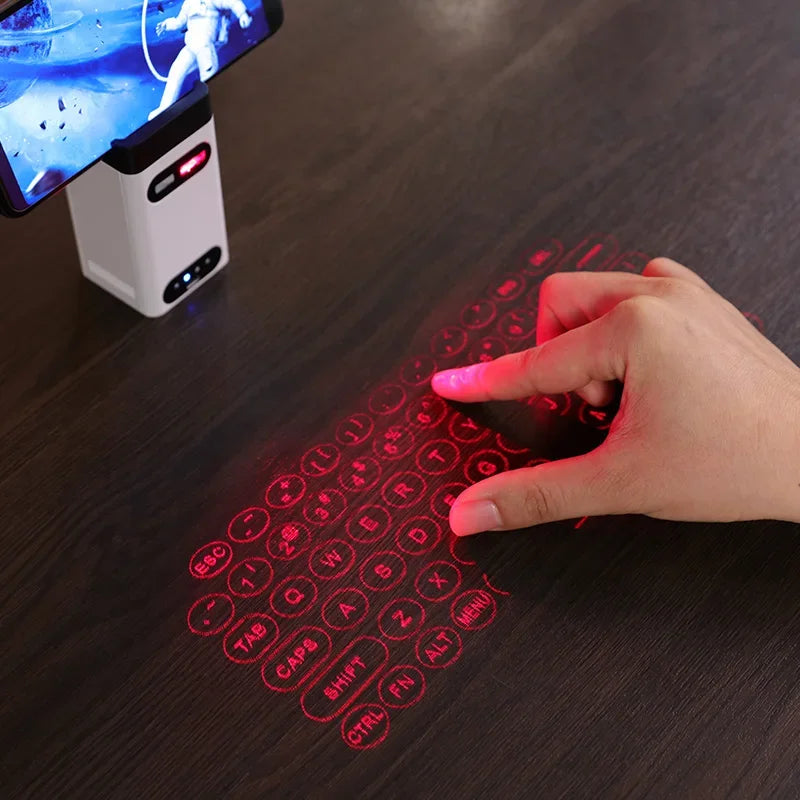 Wireless Touch Projector Virtual Laser Keyboard