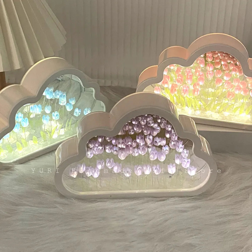 DIY Cloud Tulip Night Light