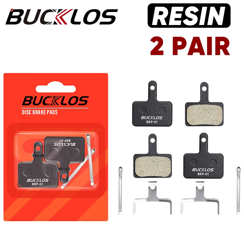 BUCKLOS Resin Disc Brake Pad For SHIMANO B01S Hydraulic Brake Pads Cycling Parts