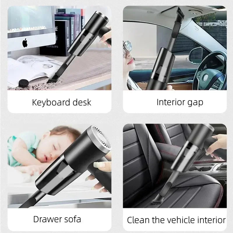 Portable Wireless Car Vacuum Cleaner