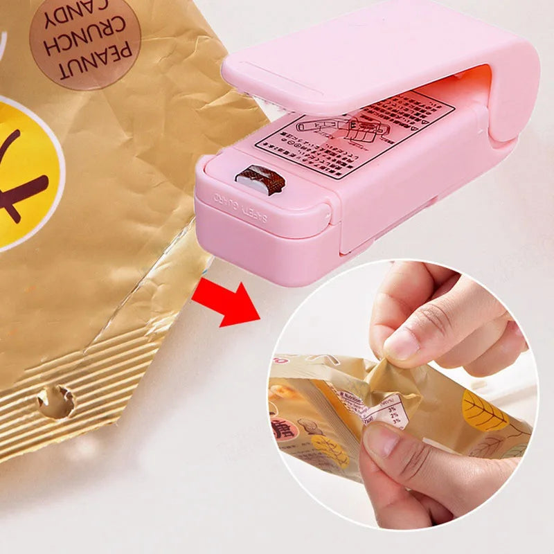 Portable Plastic Bag Clip Sealing Machine