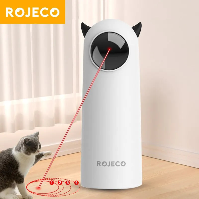 Interactive Smart Teasing Pet LED Laser Toy