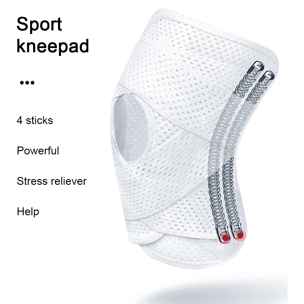 1PC Sports Kneepad Men Women Pressurized Elastic Knee Pads