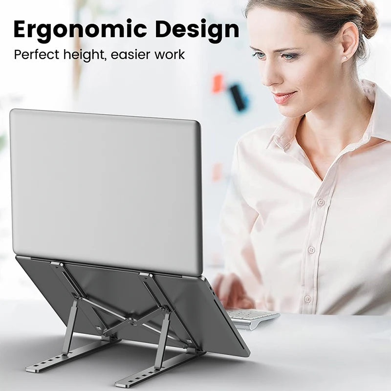 Adjustable Aluminum Alloy Laptop Holder Stand