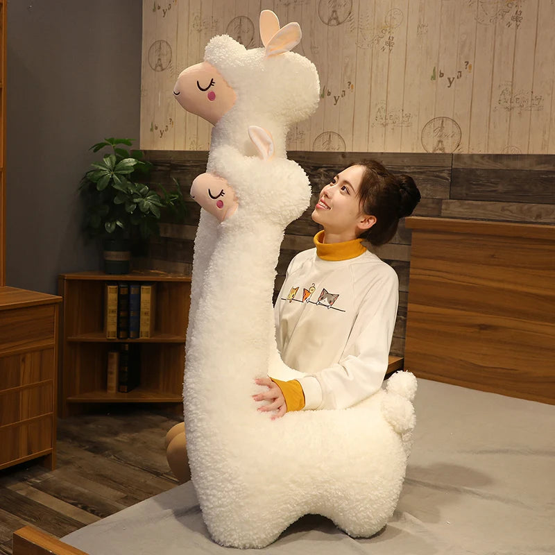 Kawaii Soft Stuffed Alpaca Plush Toy