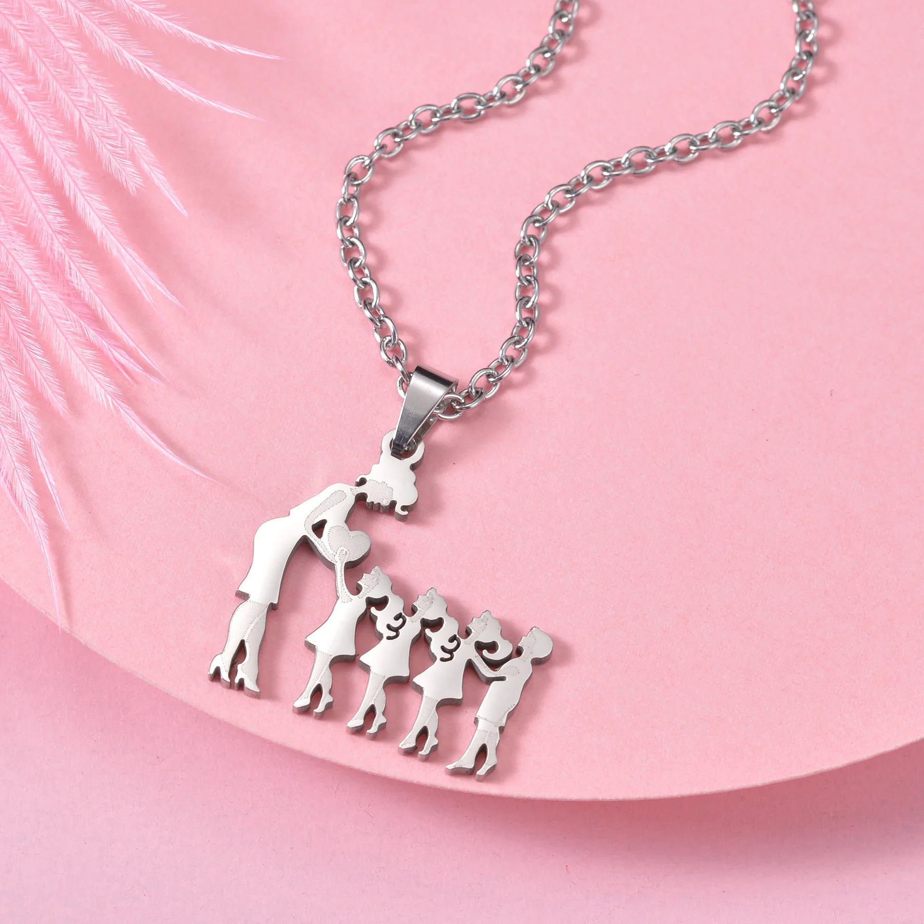 Mothers and Child Love Necklaces