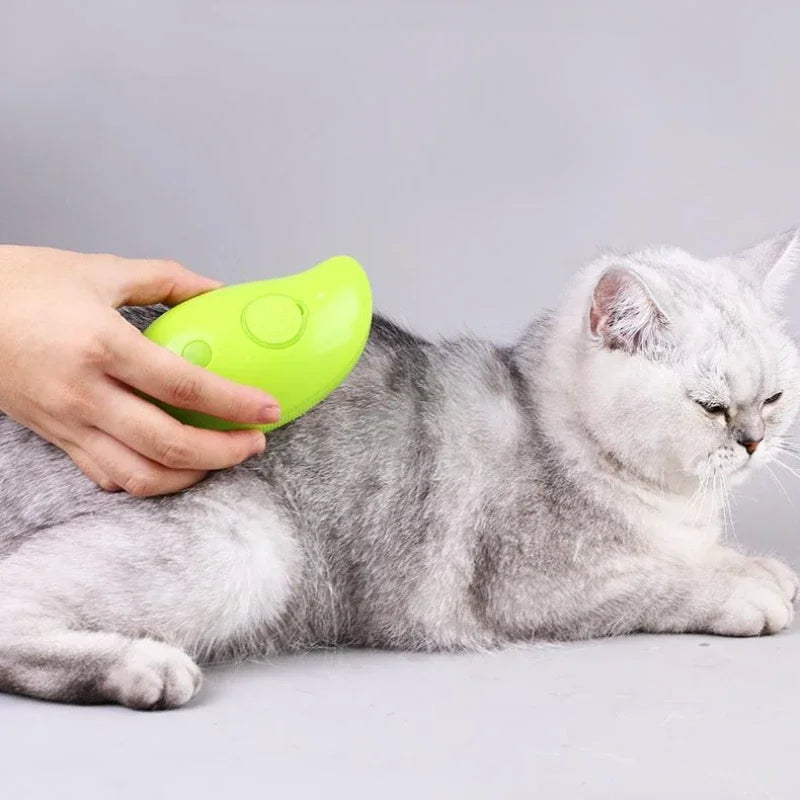 3 in 1 Electric Spray Pet Steam Brush