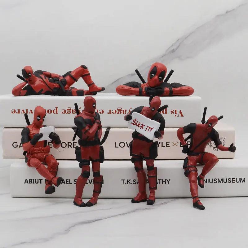 Desk Decoration Deadpool Figure Toys