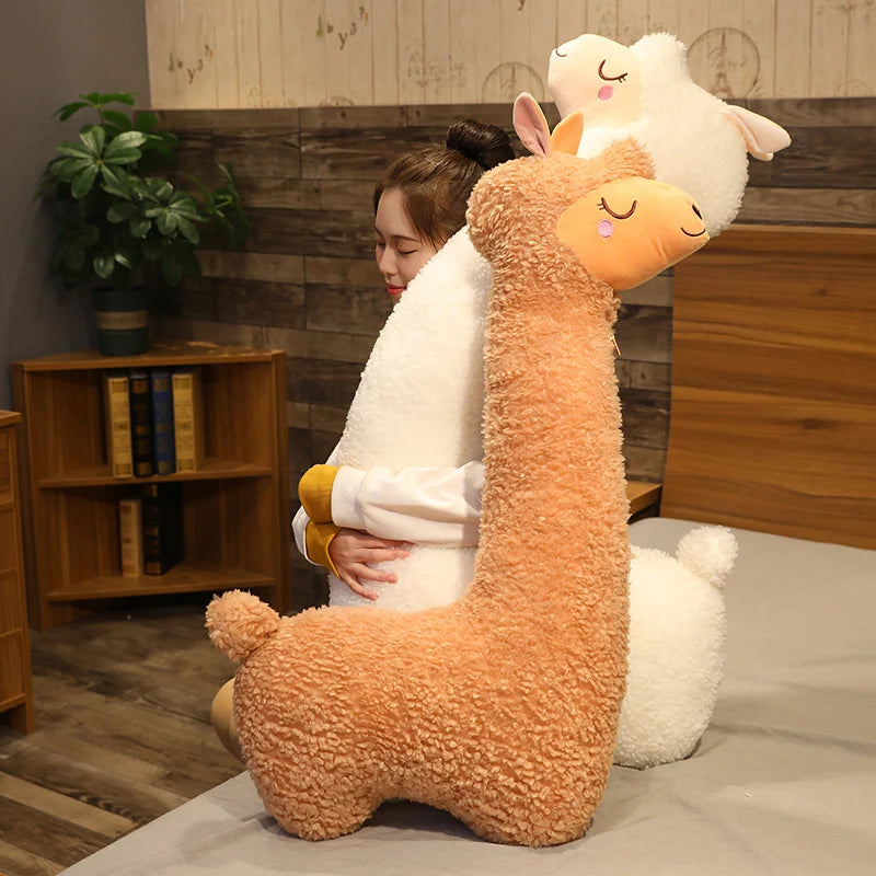 Kawaii Soft Stuffed Alpaca Plush Toy