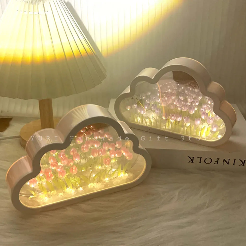 DIY Cloud Tulip Night Light