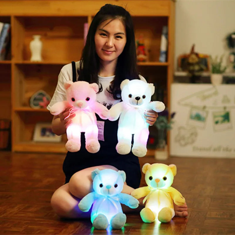 32-75cm Luminous Creative Light Up LED Stuffed Bear