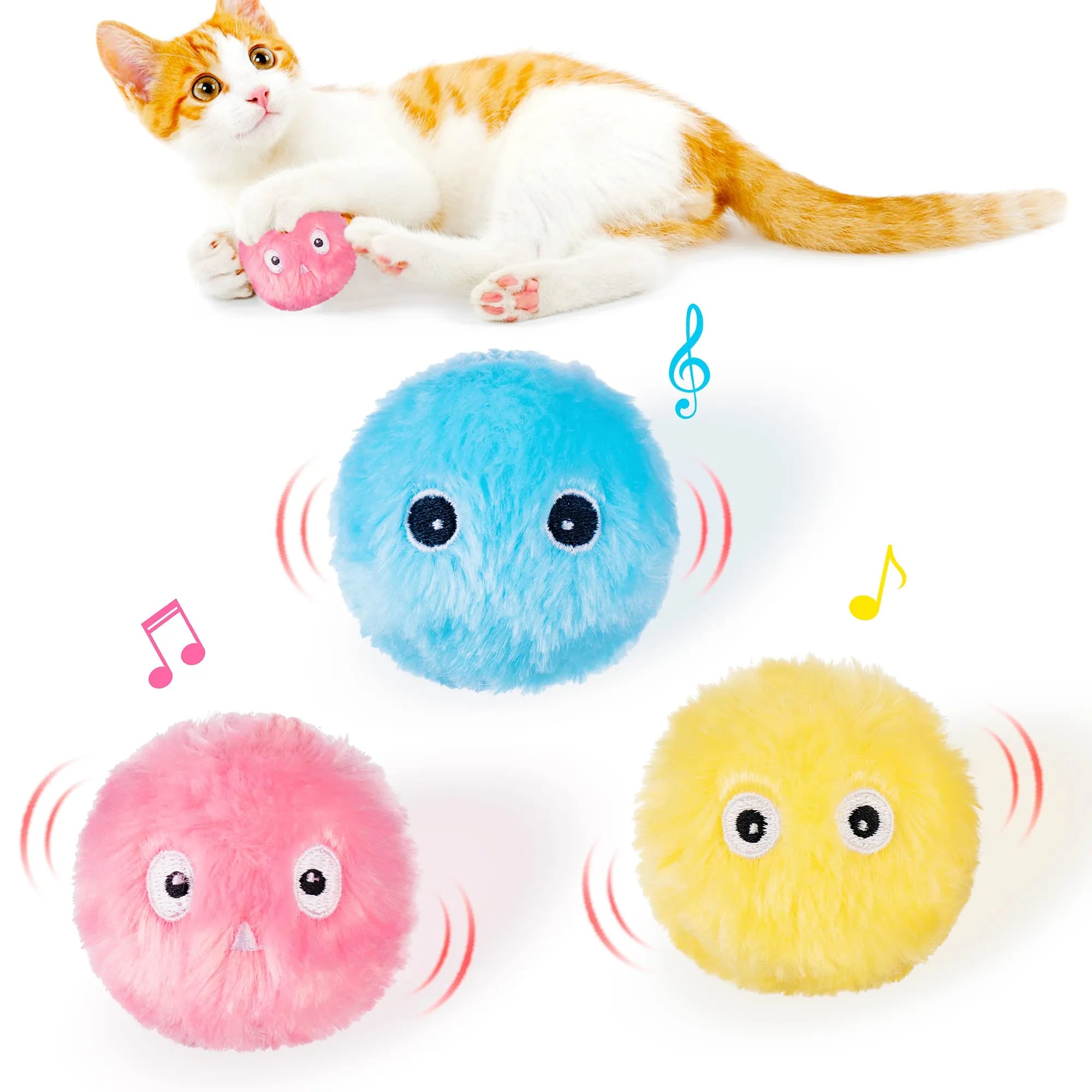 Interactive Ball Catnip Cat Training Toy