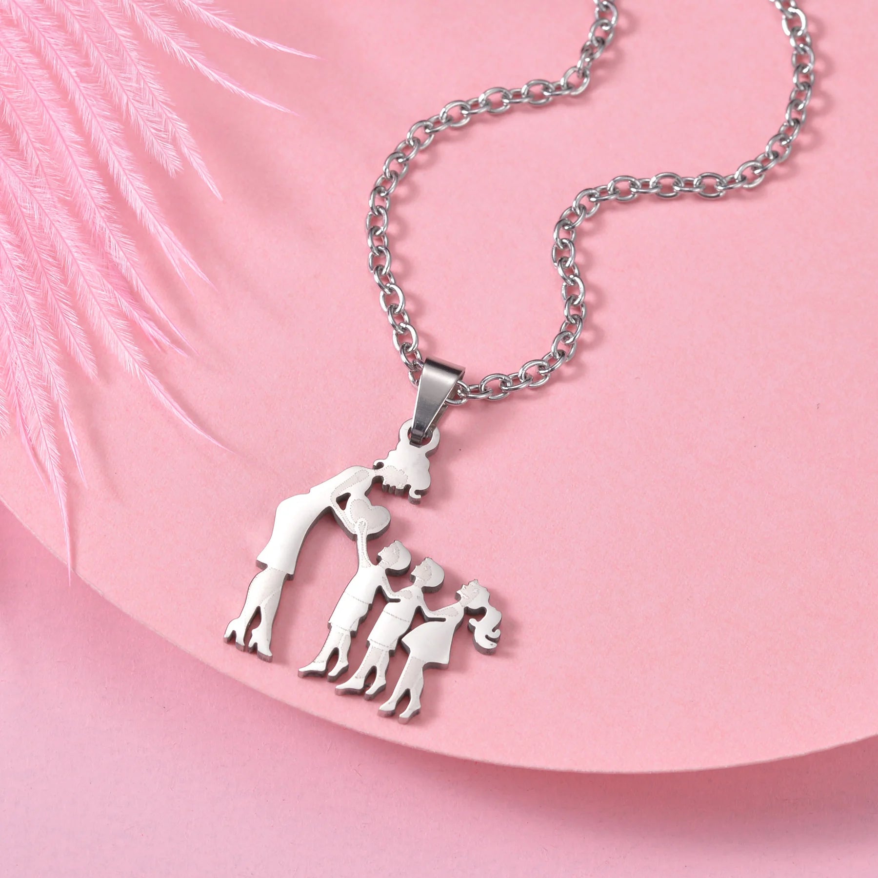 Mothers and Child Love Necklaces