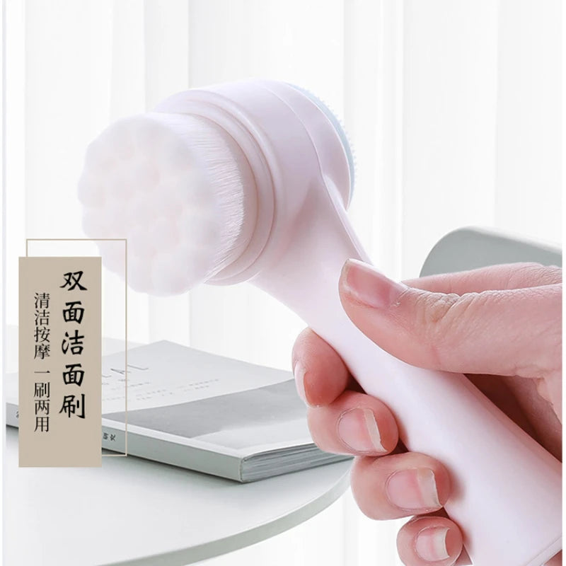 Silica Gel Facial Brush