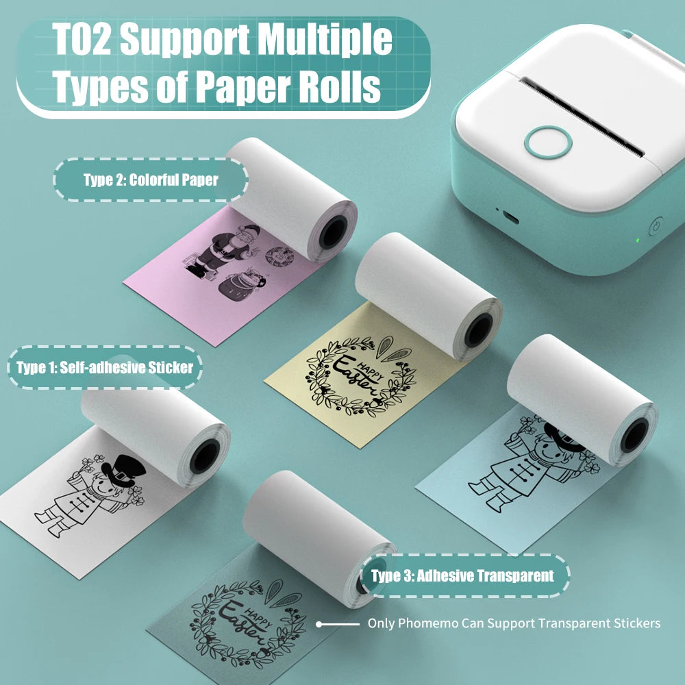 Portable Mini Wireless Printer