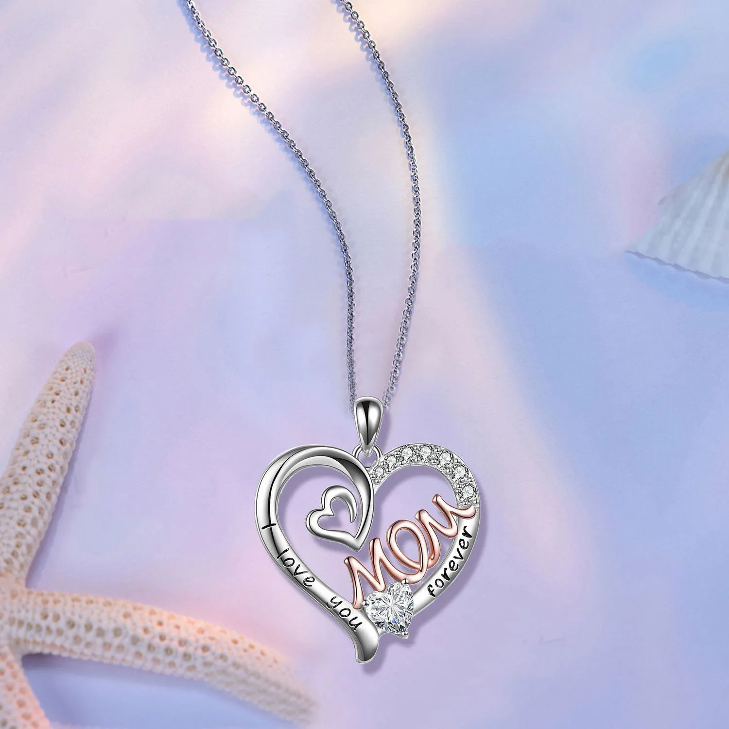 Double Love Luxury Mother's Day Necklace