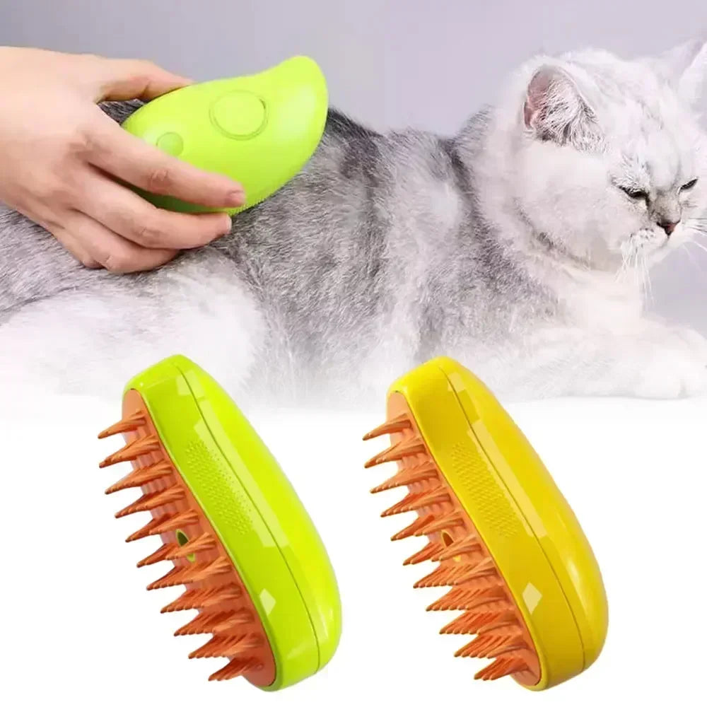 3 in 1 Electric Spray Pet Steam Brush