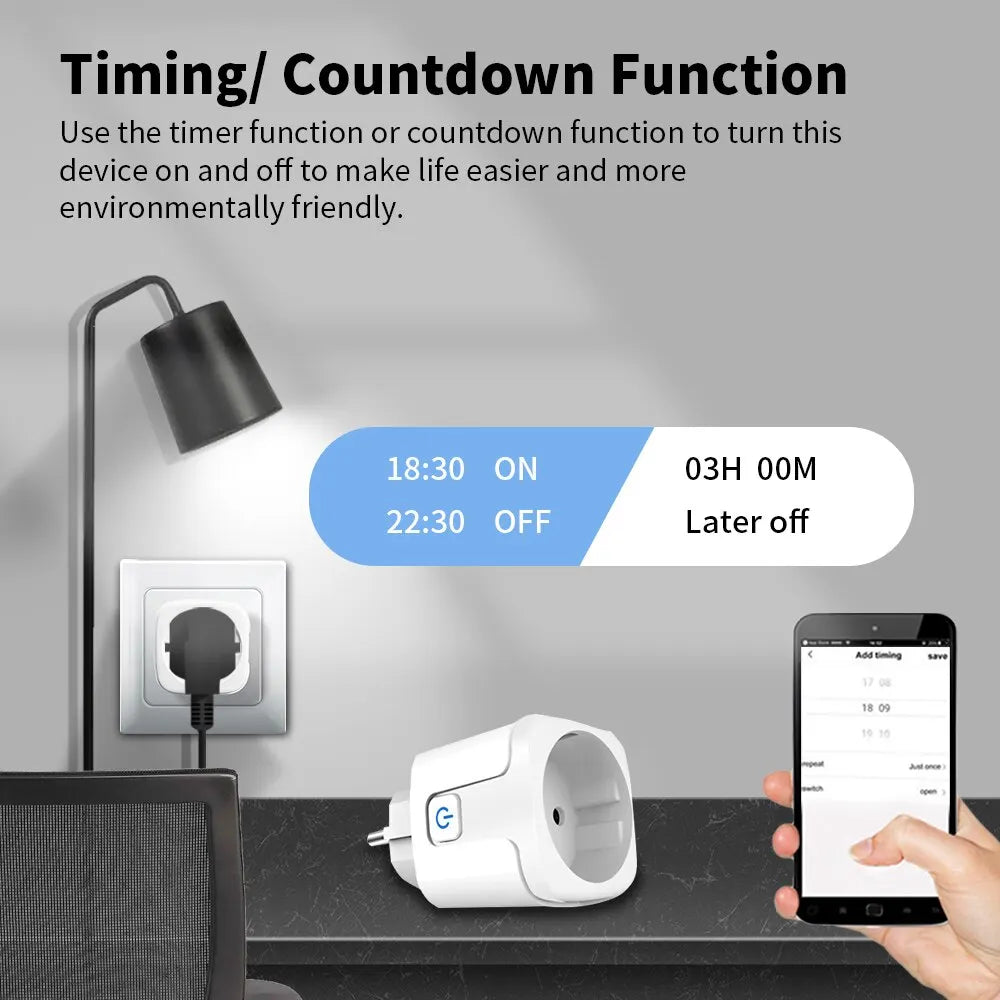 Voice Control Tuya Smart Plug