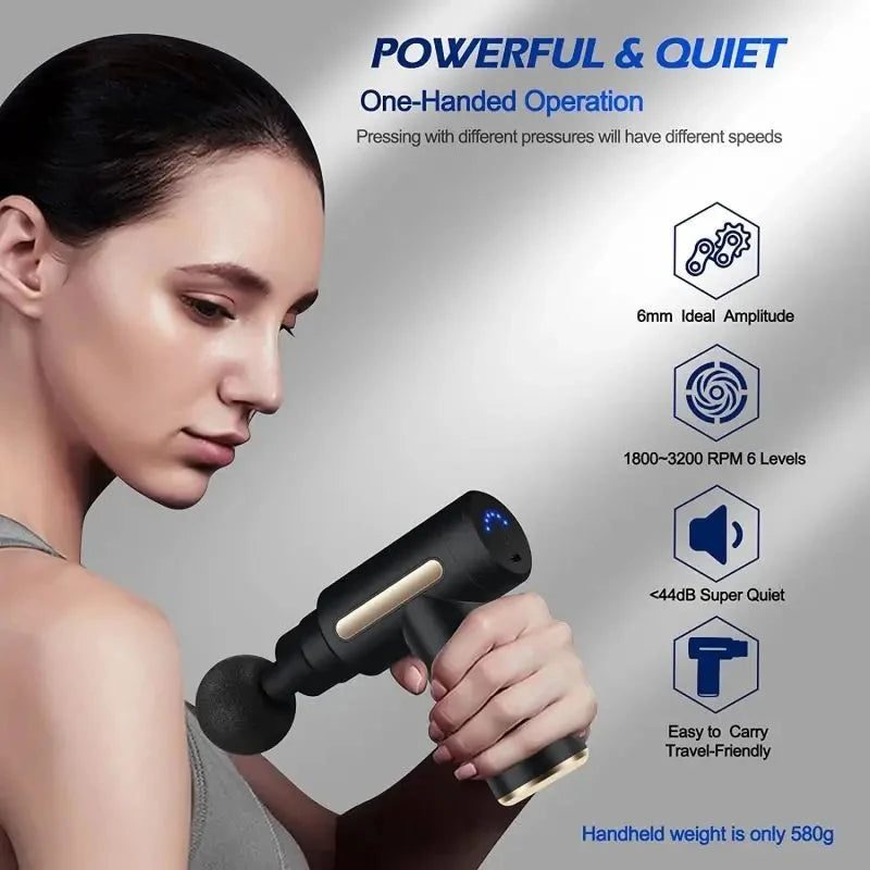 Portable Fascia Gun Tissue Massager